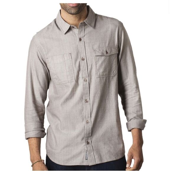 TOAD & CO Alvar Long Sleeve Button Down Shirt Size Large - Picture 1 of 7